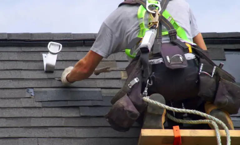 Ready Roofers crew on a roofing project in Orillia